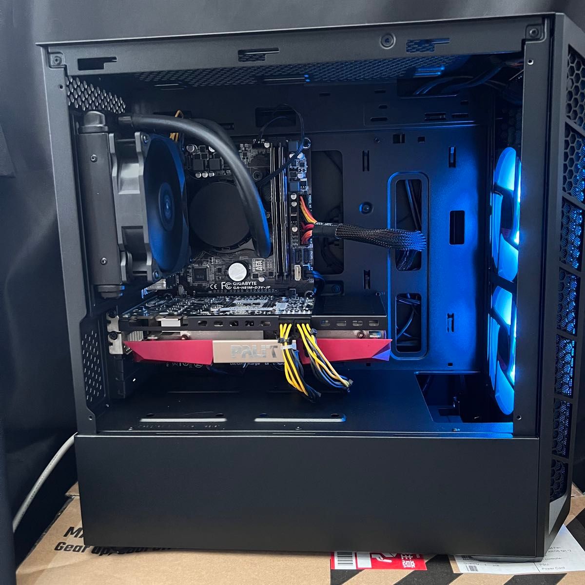 ゲーミングPC】簡易水冷式PC i7 メモリ16GB 高性能GTX 新古品 ゲーミングPC】簡易水冷式PC i7 メモリ16GB 高性能GTX 新古品