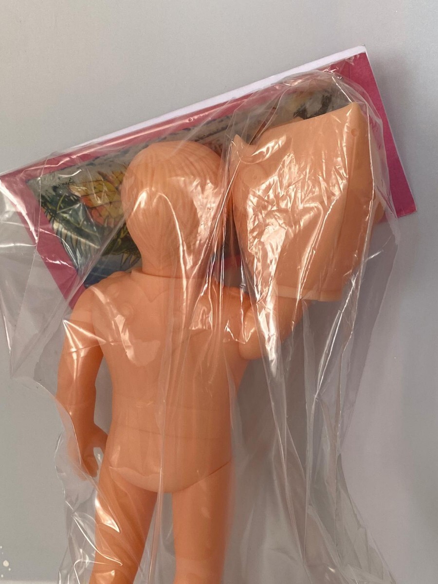 サンダーマスク 27cm 無版権 パチ怪獣 ソフビ人形 1972年「検 サンダーマスク 27cm 無版権 パチ怪獣 ソフビ人形 1972年「検
