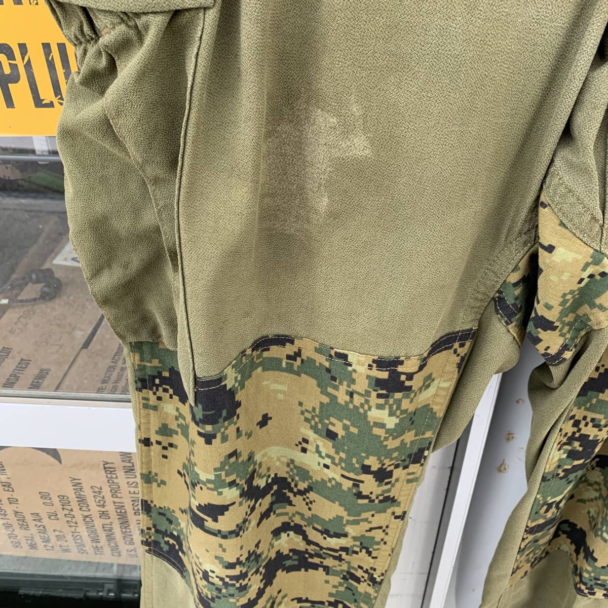 米軍実物 USMC/MARPAT 海兵隊トライアル トロピカルパンツ meu recon fsbe_画像4