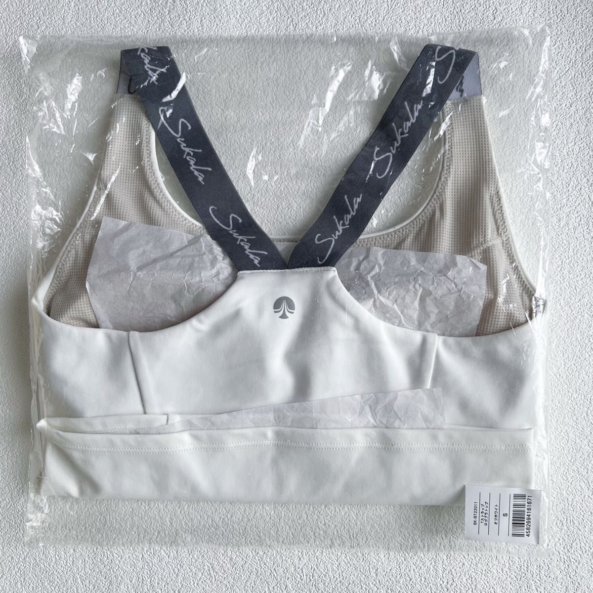 新品未使用 【SUKALA】Yストラップロゴブラトップ Sサイズ 新品未使用 【SUKALA】Yストラップロゴブラトップ Sサイズ