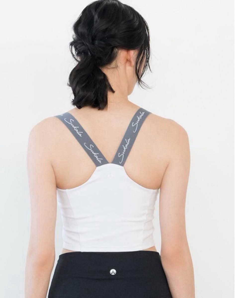 新品未使用 【SUKALA】Yストラップロゴブラトップ Sサイズ 新品未使用 【SUKALA】Yストラップロゴブラトップ Sサイズ