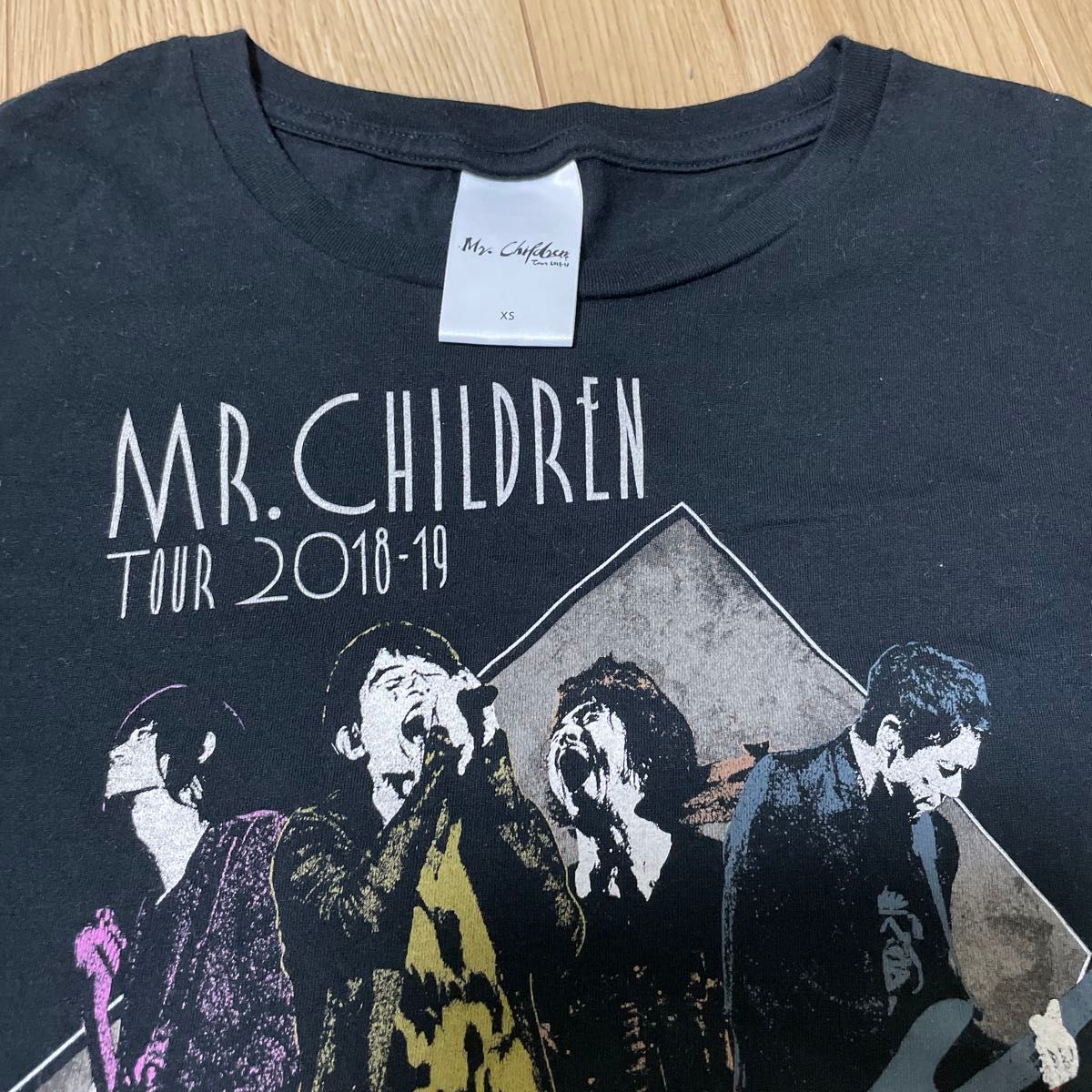 Mr Children Gravity&Breath Tシャツ ブラック 重力と呼吸 Mr Children Gravity&Breath Tシャツ ブラック 重力と呼吸