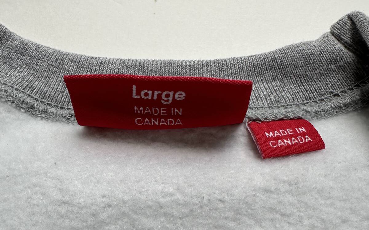 Supreme Crest Crewneck Heather Greyシュプリーム クレスト Supreme Crest Crewneck Heather Greyシュプリーム クレスト