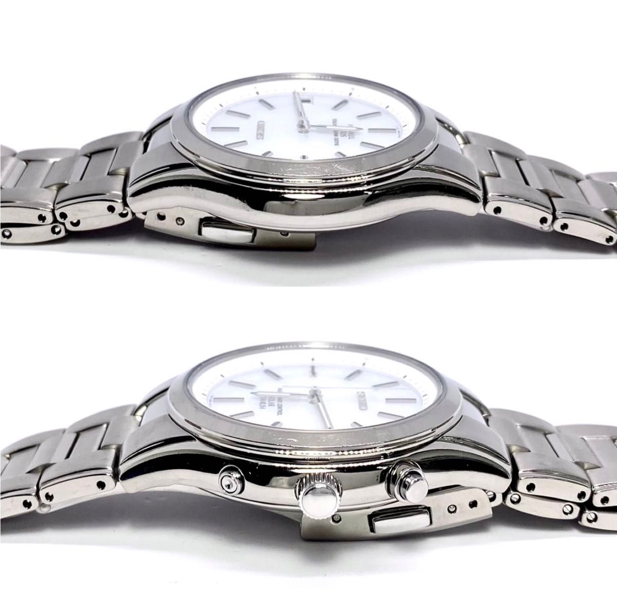 SEIKO セイコー 電波ソーラー 渡辺力監修モデル 腕時計 チタン SEIKO セイコー 電波ソーラー 渡辺力監修モデル 腕時計 チタン