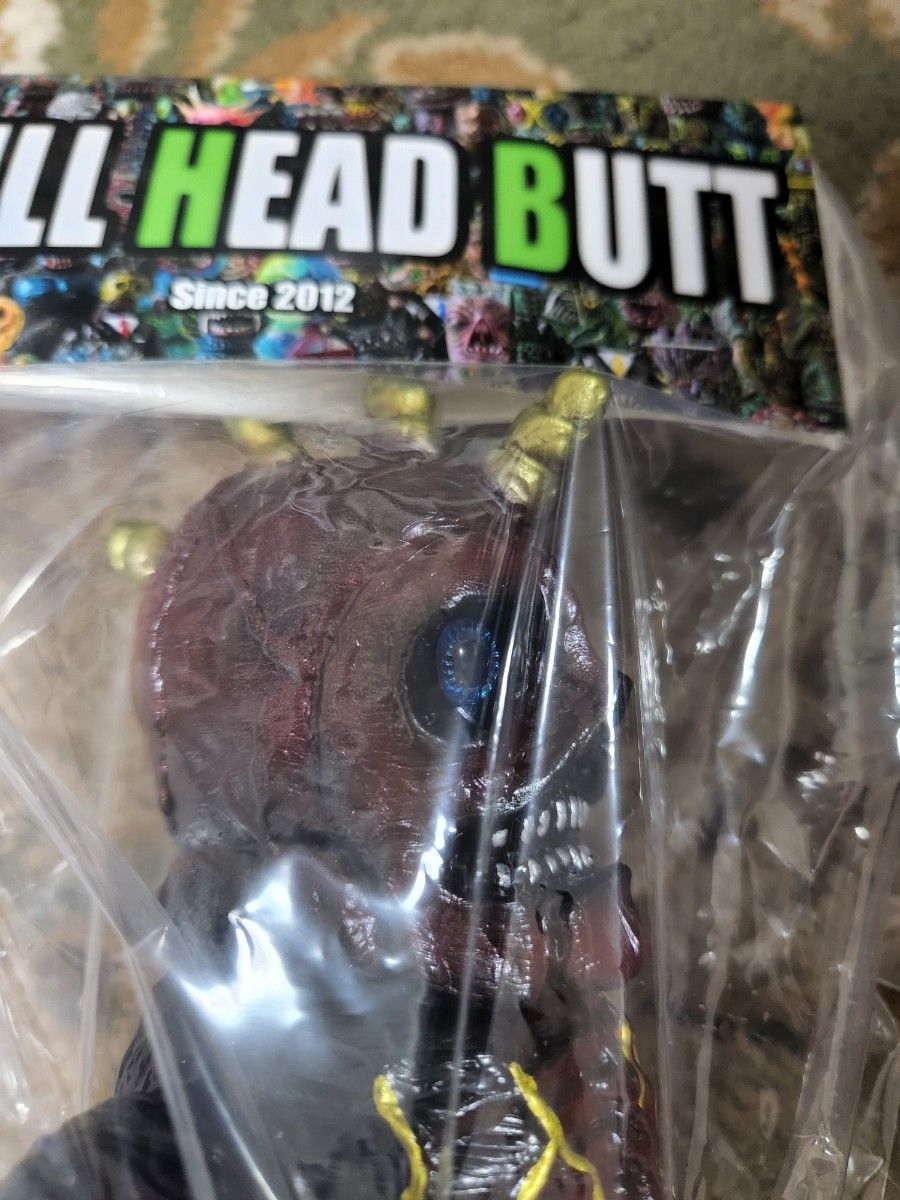 マーミット スカルヘッドバット Marmit SKULL HEAD BUTT ソフビ マーミット スカルヘッドバット Marmit SKULL HEAD BUTT ソフビ