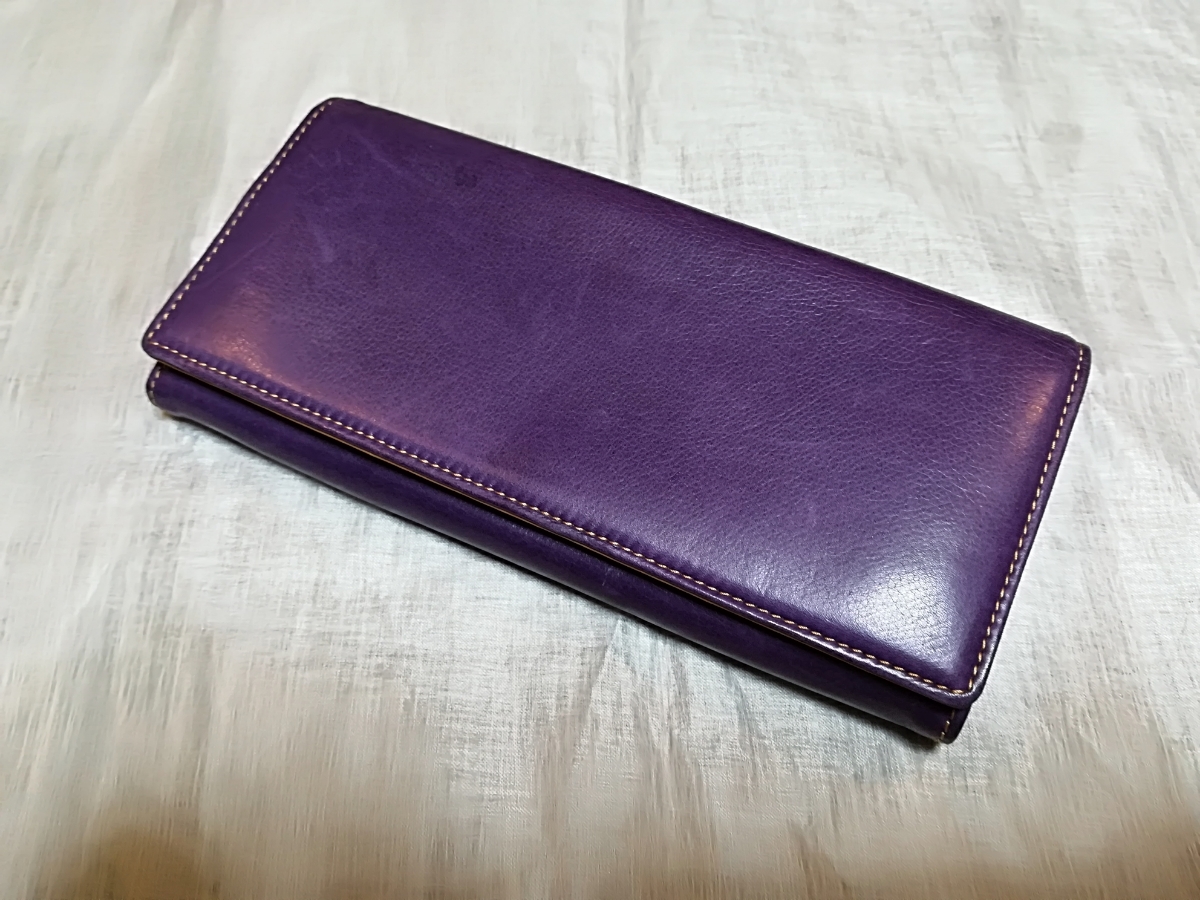 美品】正規品 キプリス 長財布 小銭入れ付き-