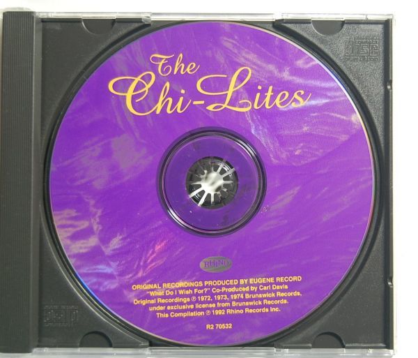 The Chi Lites - Greatest Hits 輸入盤CD_画像4