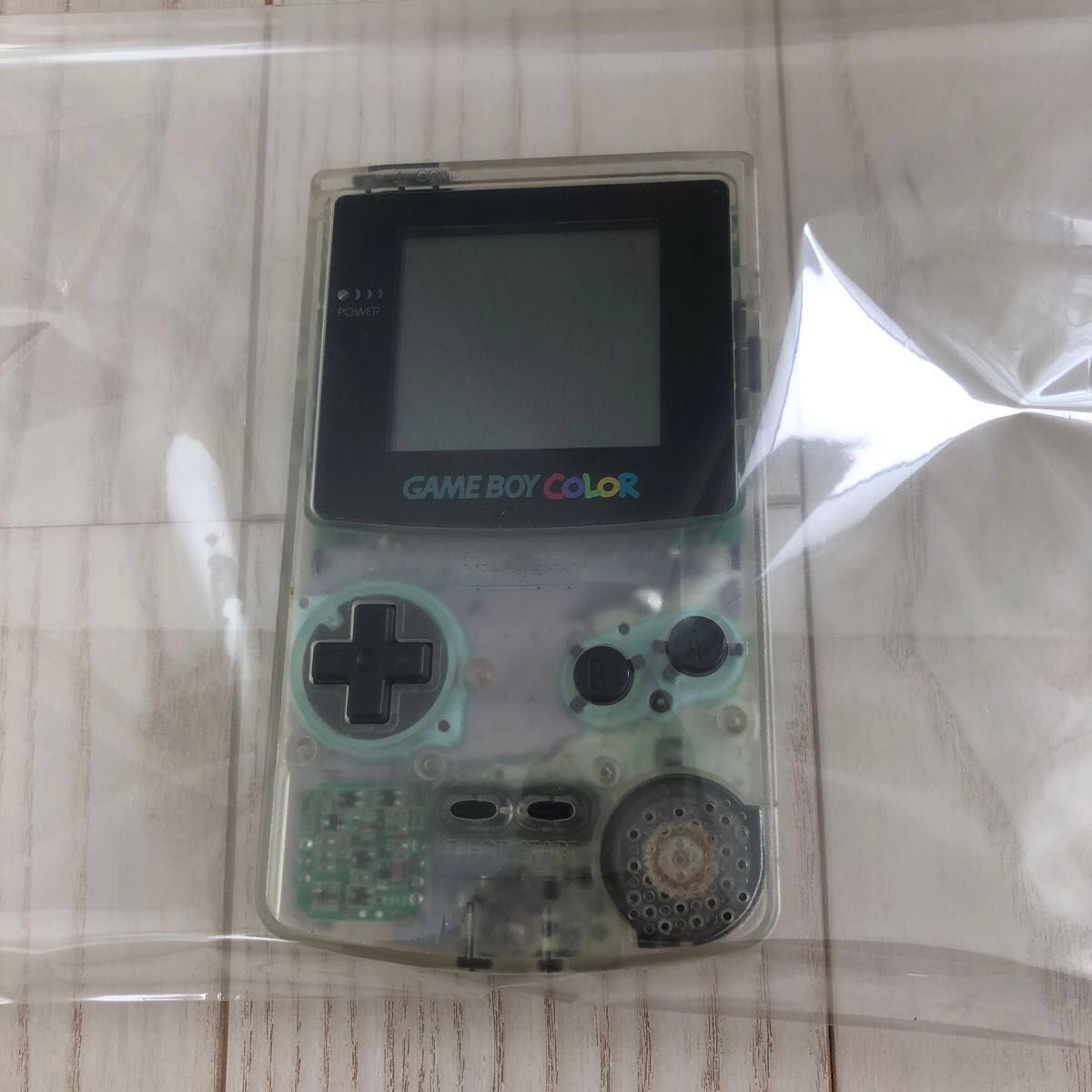 GAME BOY COLOR ゲームボーイカラー 本体 「クリア GAME BOY COLOR ゲームボーイカラー 本体 「クリア