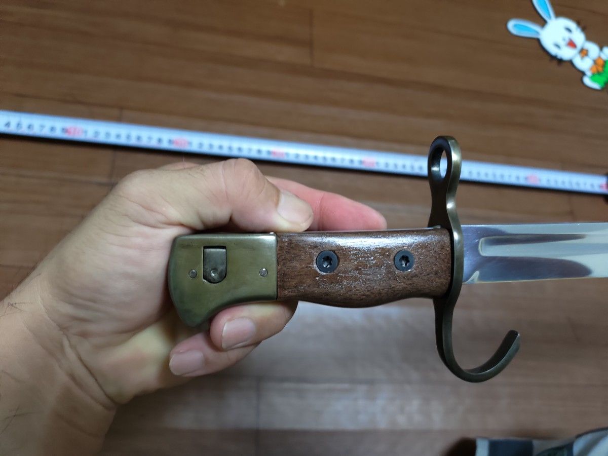 三十年式銃剣 アルミ刀身模造刀 S&T三八式騎兵銃用|Yahoo 三十年式銃剣 アルミ刀身模造刀 S&T三八式騎兵銃用|Yahoo
