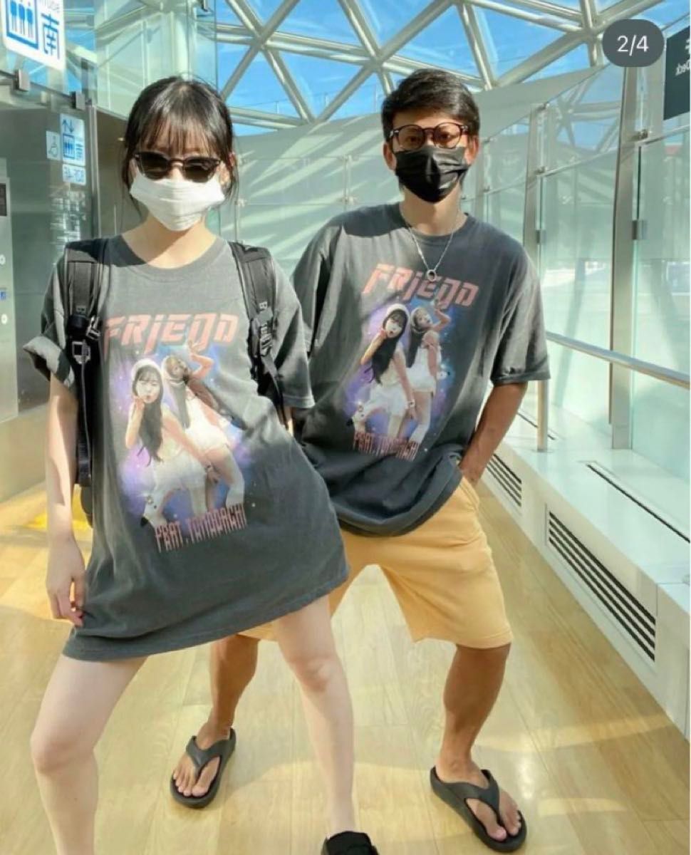 プレミア】重盛さと美 Tシャツ FRIEND(feat 友達) 記念Tシャツ L プレミア】重盛さと美 Tシャツ FRIEND(feat 友達) 記念Tシャツ L