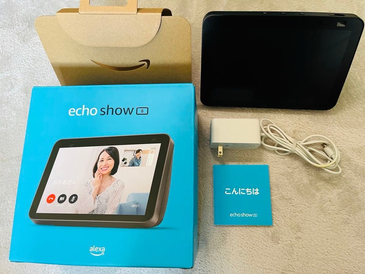 美品】Amazon Echo Show 8 (アマゾン エコーショー8) 第2世代 美品】Amazon Echo Show 8 (アマゾン エコーショー8) 第2世代