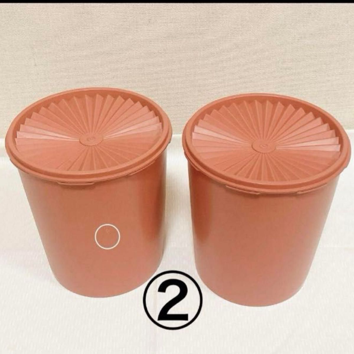 タッパーウェア Tupperware デコレーター サーモンピンク 4個 タッパーウェア Tupperware デコレーター サーモンピンク 4個