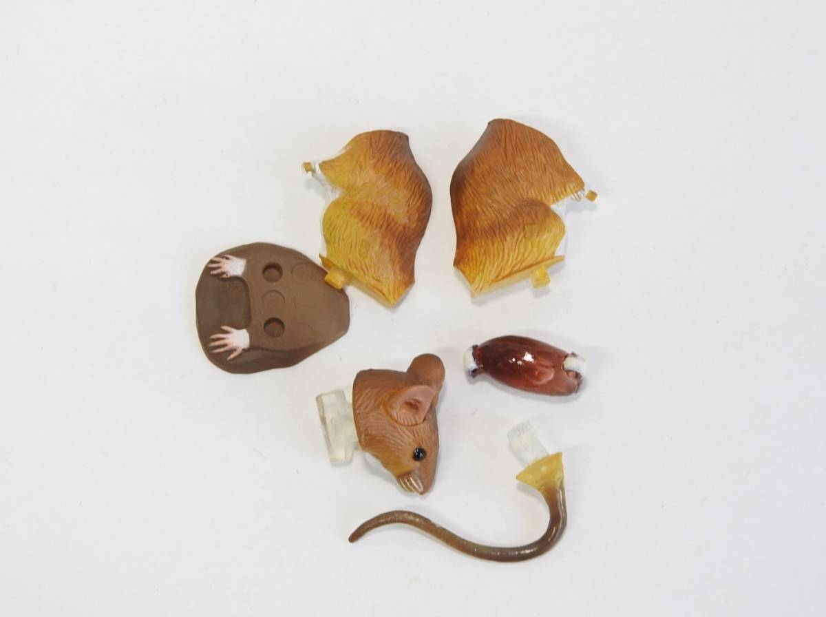  chocolate egg hime mouse [ Heart less / stamp 1] full ta Shokugan extra Japanese animal collection 