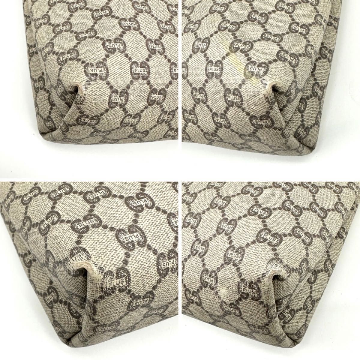 GUCCI オールド グッチ トートバッグ シェリーライン 70年代逆 GUCCI オールド グッチ トートバッグ シェリーライン 70年代逆