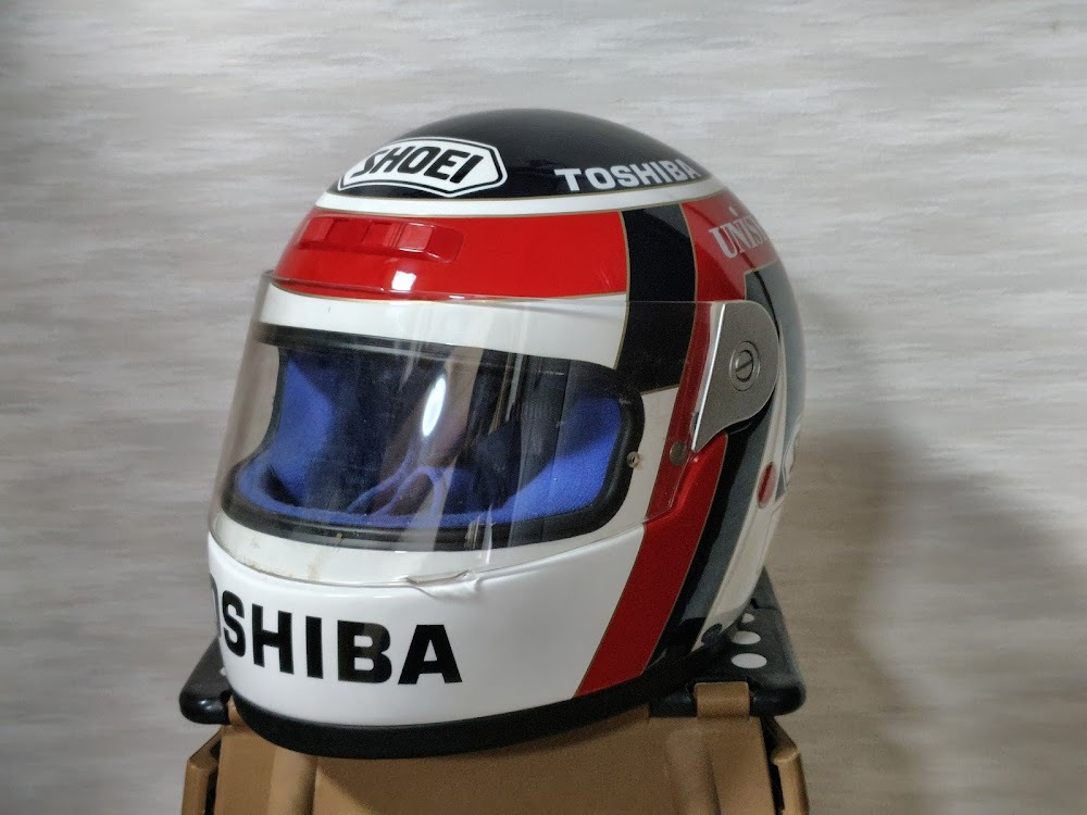 SHOEI 鈴木亜久里レプリカヘルメット Bibian 比比昂- 鈴木亜久里レプリカヘルメットSHOEI F1 - Bibian