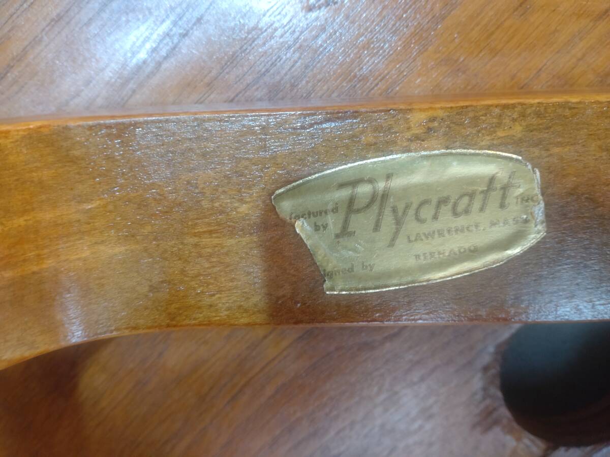 チャーナーチェア PLYCRAFT ノーマン・チャーナー アメリカ 1960 チャーナーチェア PLYCRAFT ノーマン・チャーナー アメリカ 1960