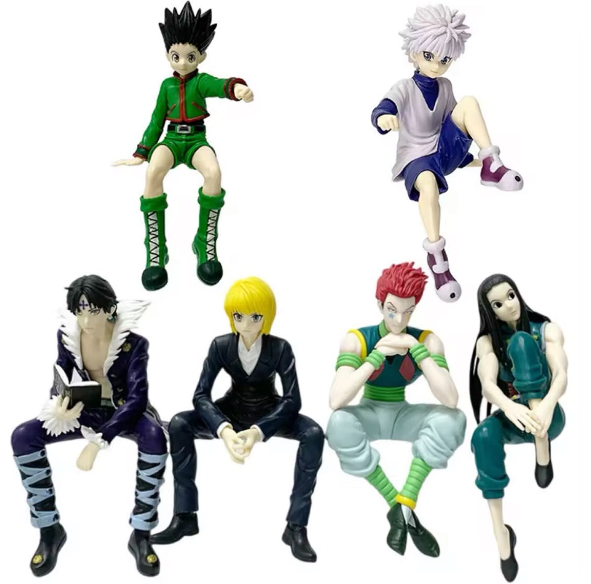 ハンターハンター ゴン キルア ぬーどるストッパー 6体セット ハンターハンター ゴン キルア ぬーどるストッパー 6体セット