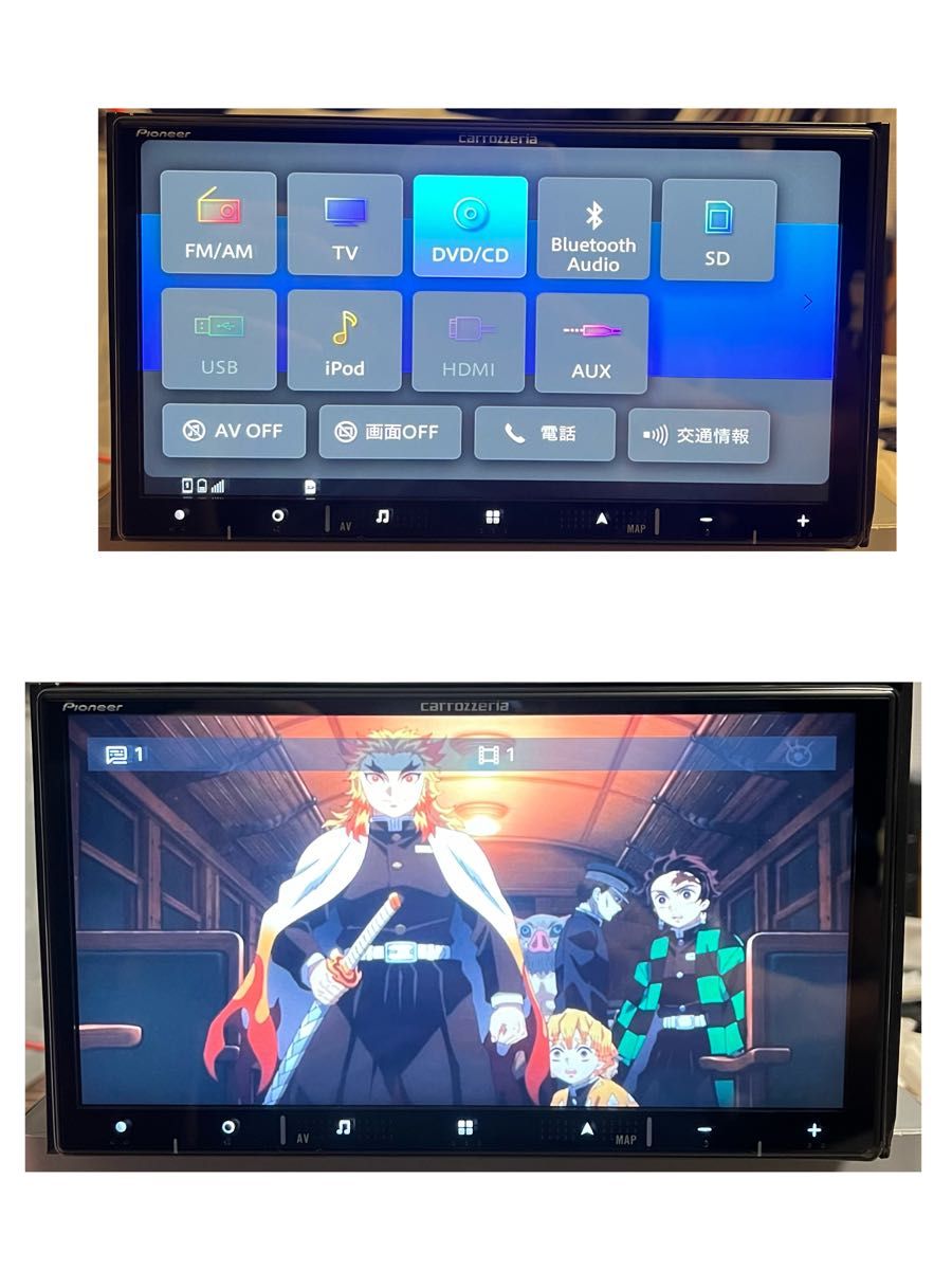 AVIC-RZ720【付属品新品】Carrozzeriaカロッツェリア楽ナビ AVIC-RZ720【付属品新品】Carrozzeriaカロッツェリア楽ナビ