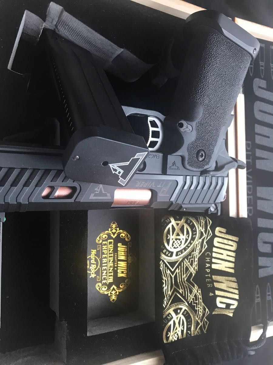良品 EMG PIT VIPER TTI コンプリートセット 木箱 ジョン 良品 EMG PIT VIPER TTI コンプリートセット 木箱 ジョン