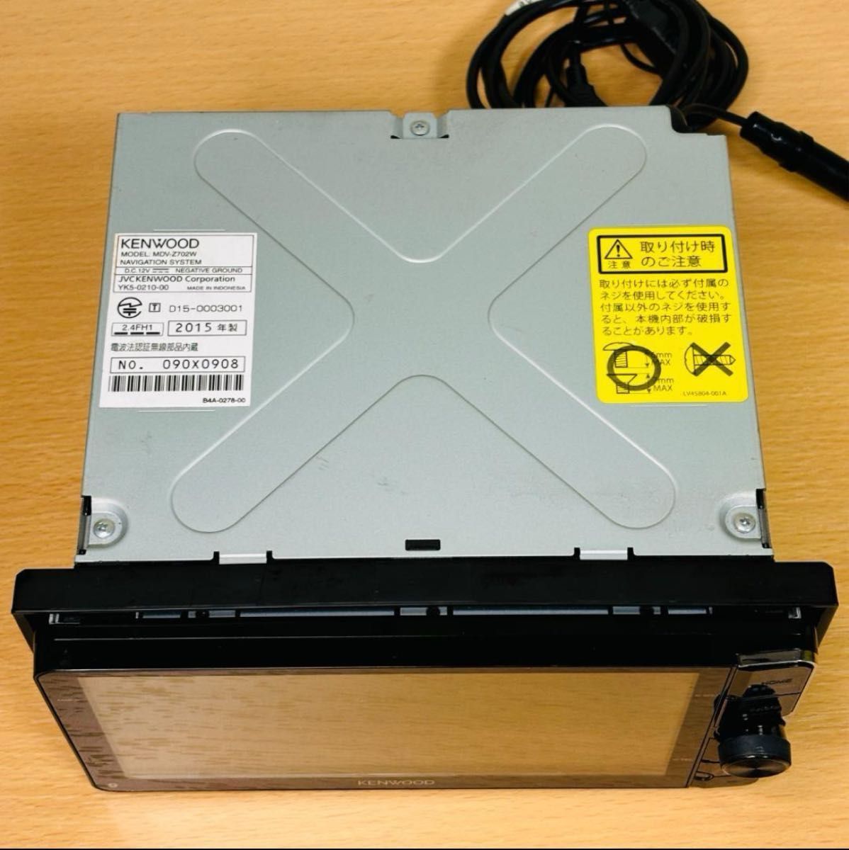 KENWOOD 彩速ナビ MDV-Z702W フルセグ ブルートゥース HDMI KENWOOD 彩速ナビ MDV-Z702W フルセグ ブルートゥース HDMI