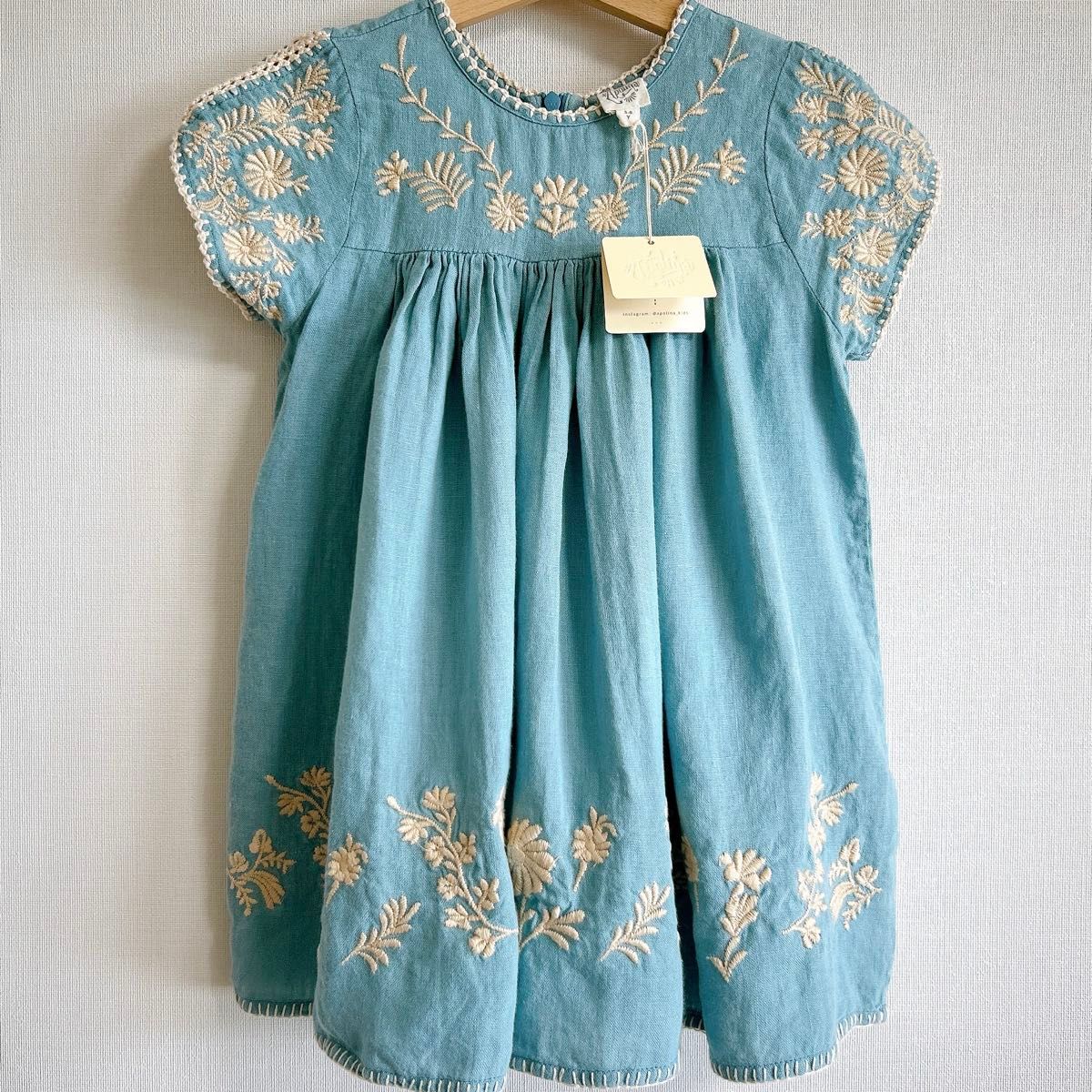 新品 Apolina kids Stevie Dress ワンピース 3-5y アポリーナ 新品 Apolina kids Stevie Dress ワンピース 3-5y アポリーナ