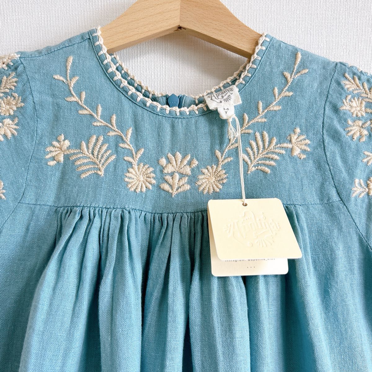 新品 Apolina kids Stevie Dress ワンピース 3-5y アポリーナ 新品 Apolina kids Stevie Dress ワンピース 3-5y アポリーナ