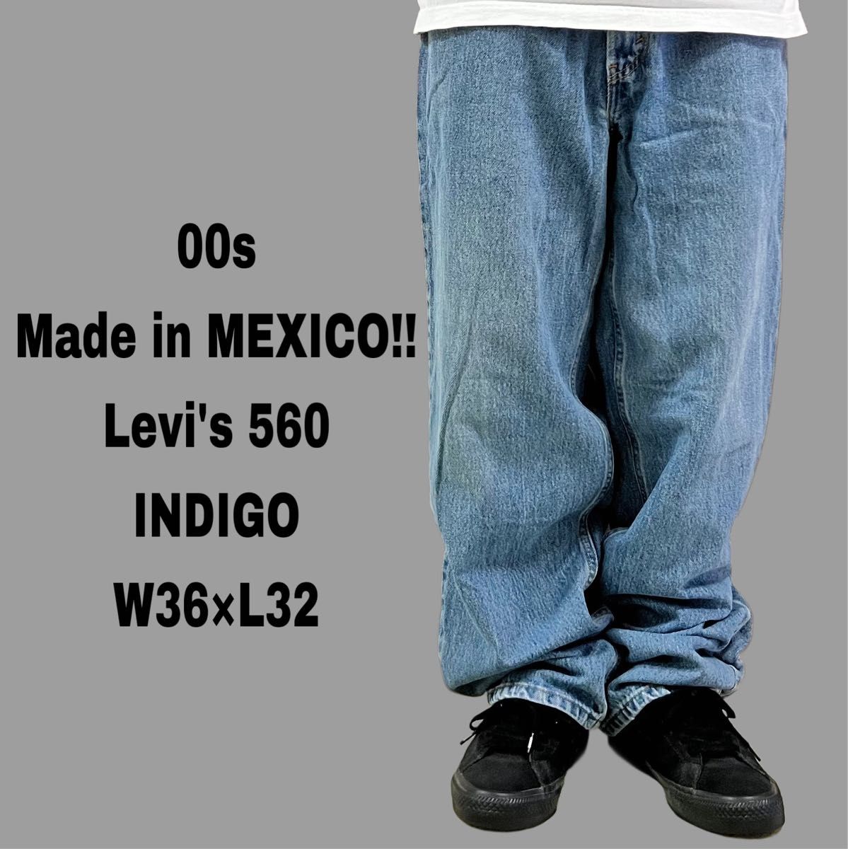 Levi's リーバイス 560 バギー デニムパンツ インディゴ W36 Levi's リーバイス 560 バギー デニムパンツ インディゴ W36