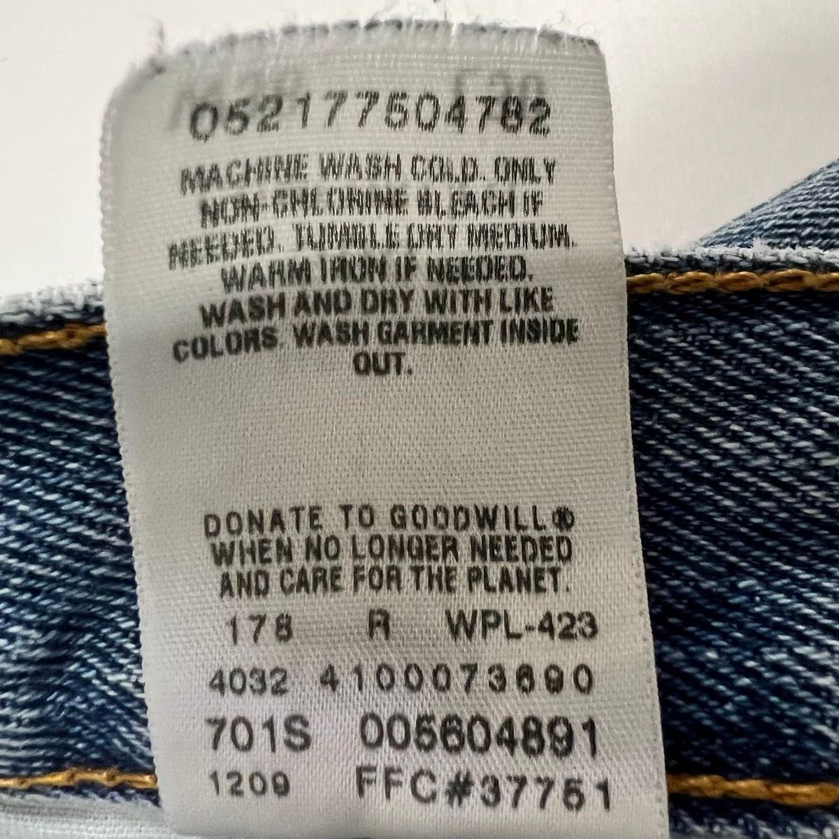 Levi's リーバイス 560 バギー デニムパンツ インディゴ W38 Levi's リーバイス 560 バギー デニムパンツ インディゴ W38