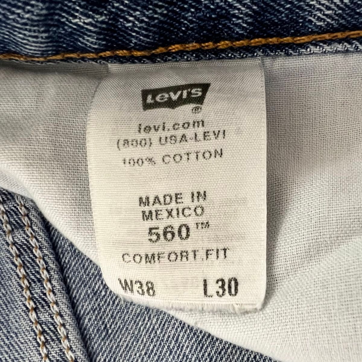 Levi's リーバイス 560 バギー デニムパンツ インディゴ W38 Levi's リーバイス 560 バギー デニムパンツ インディゴ W38