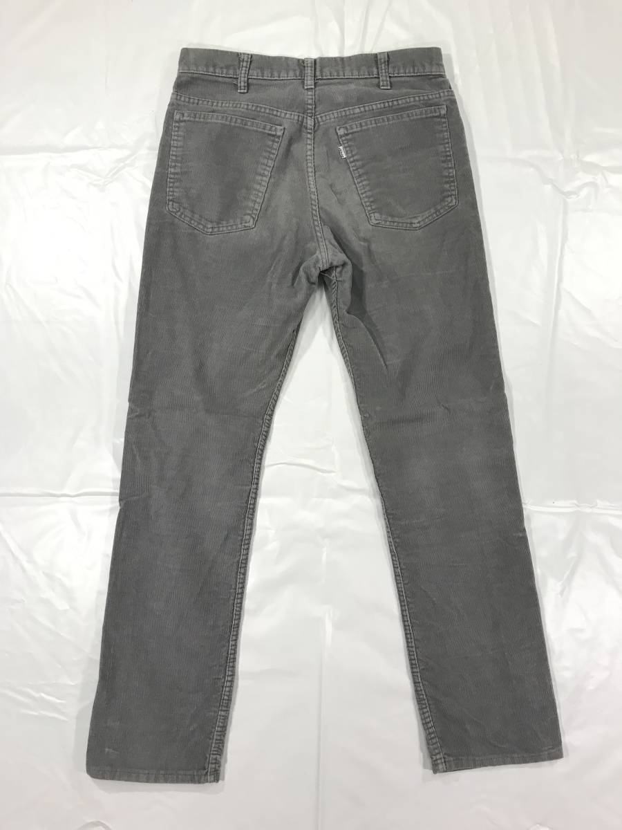 古着 17417 コーデュロイ パンツ USA ビンテージ オリジナル vintage 60 70 80 90 levi's リーバイス コーズ 519_画像4