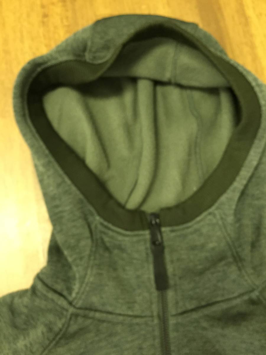 North Face Norris Point Hoodie 緑 L USED ノース アウトドア
