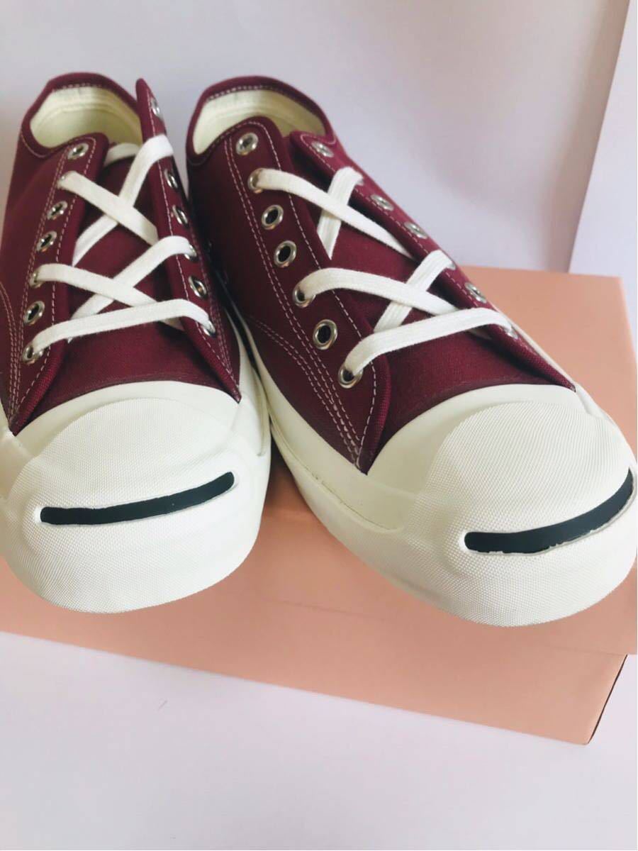  new goods *CONVERSE Addict JACK PURCELL CANVAS 1CL445* Converse Addict * Jack purcell Vibram*US8 26.5cm MAROON wine red 