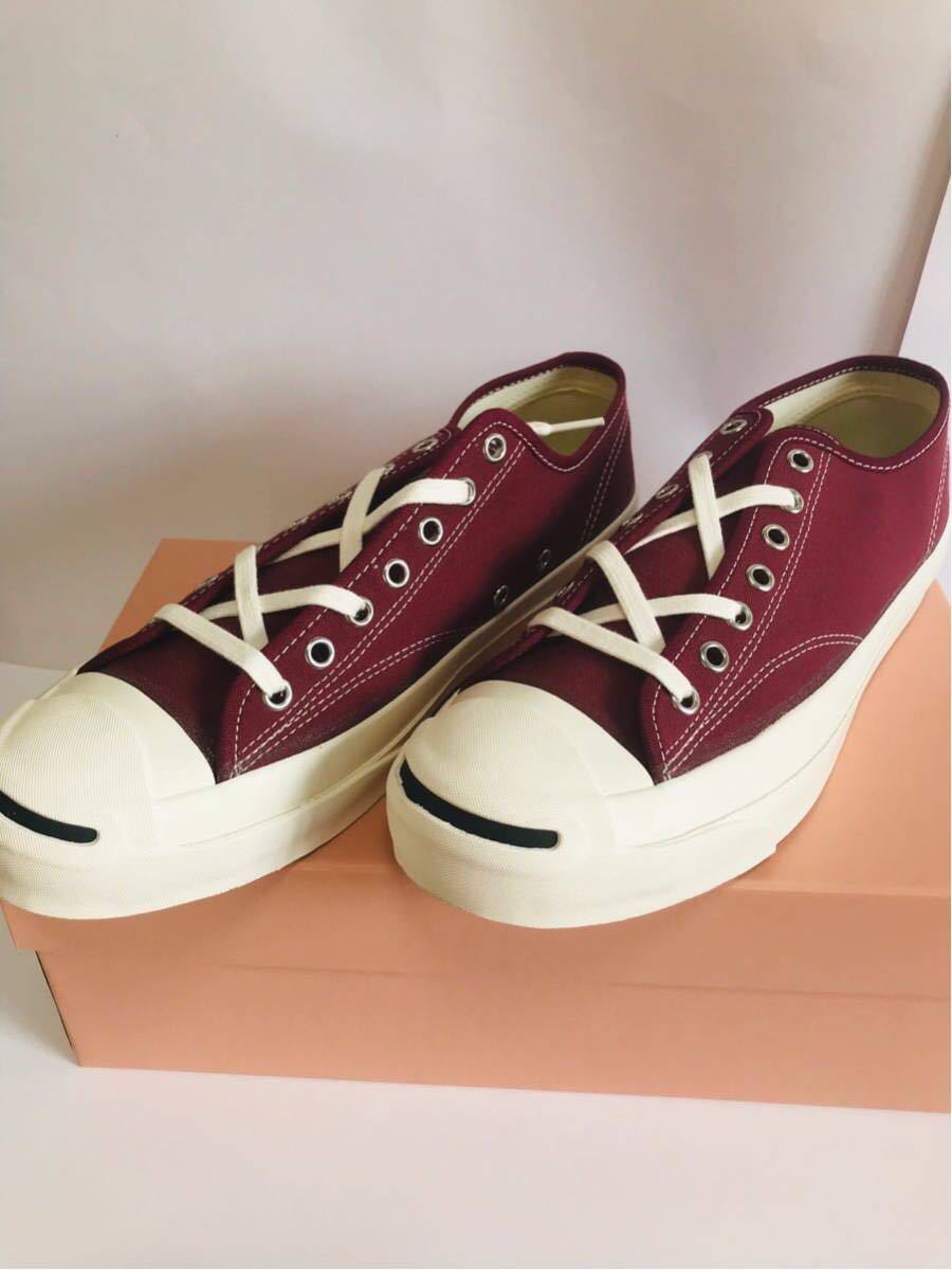  new goods *CONVERSE Addict JACK PURCELL CANVAS 1CL445* Converse Addict * Jack purcell Vibram*US8 26.5cm MAROON wine red 