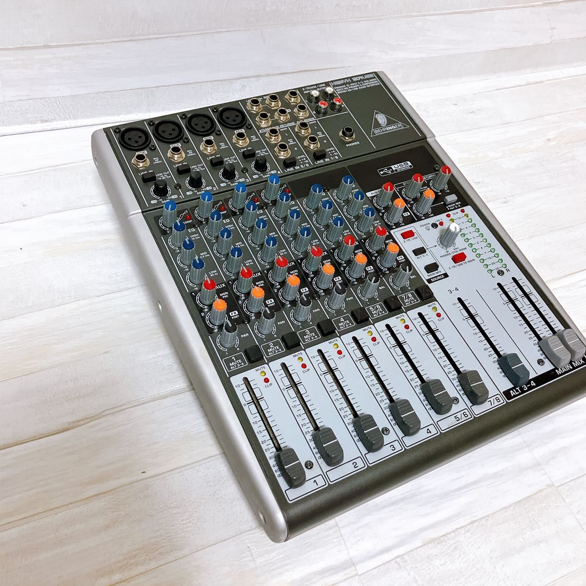 BEHRINGER ベリンガー XENYX 1204USB アナログミキサー USB BEHRINGER ベリンガー XENYX 1204USB アナログミキサー USB