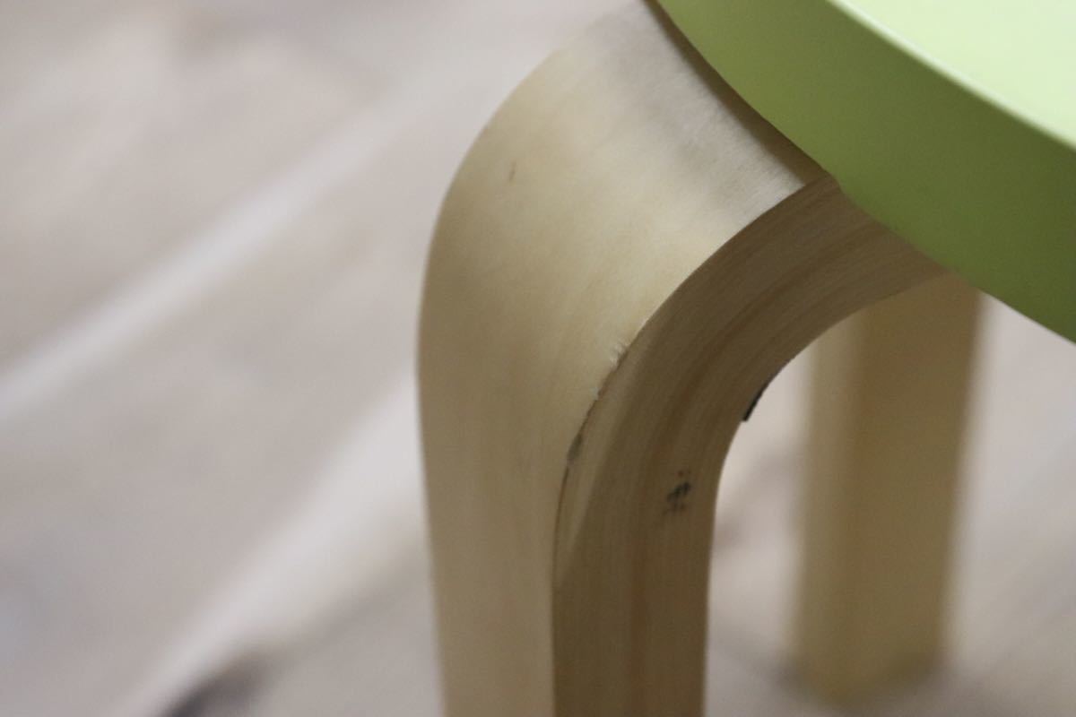 gmck397 ○ スツール 椅子 北欧 スタッキング ビンテージ チェア 木製 ディスプレイ_画像10