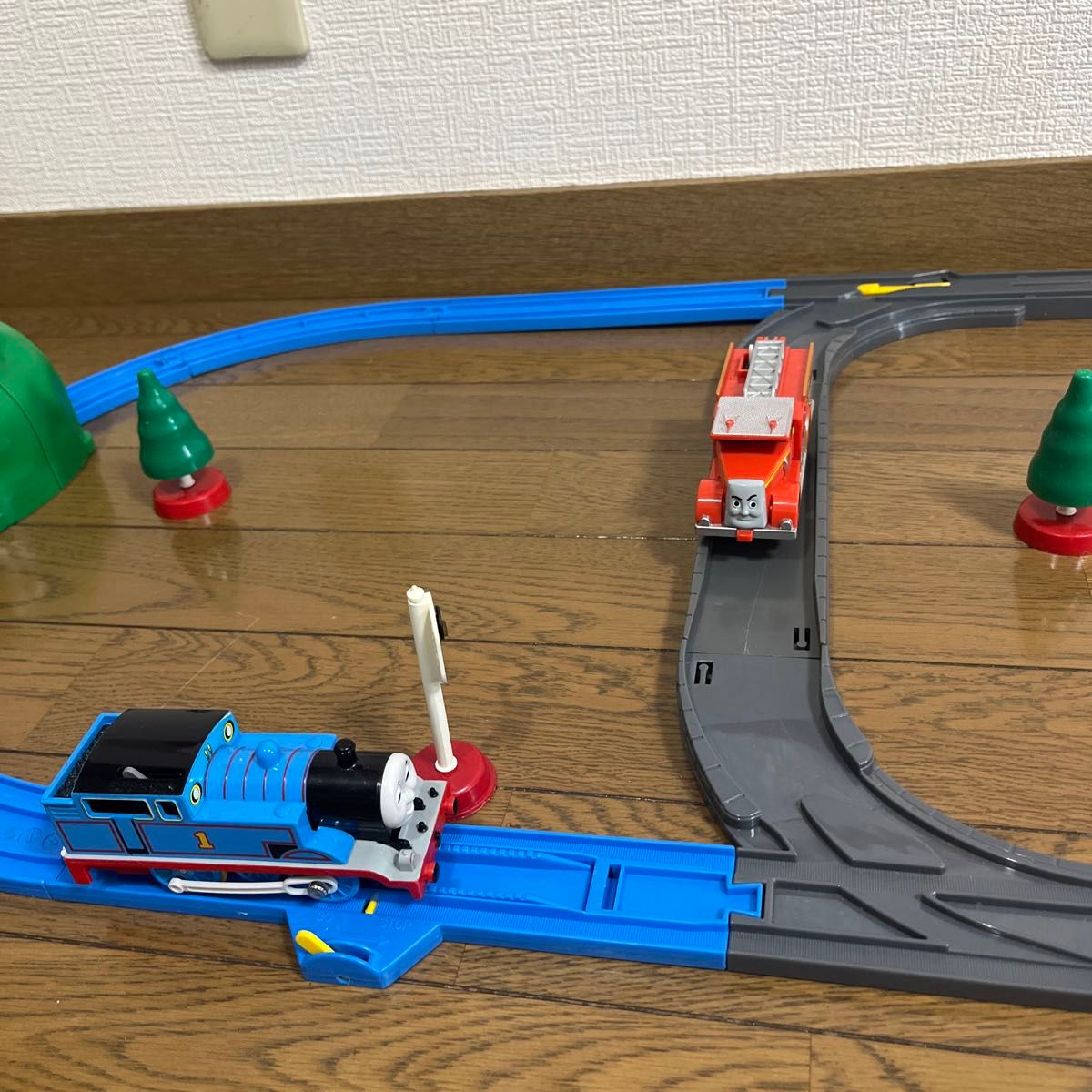 プラレール いっしょに走ろう 消防車フリンとトーマスセット プラレール いっしょに走ろう 消防車フリンとトーマスセット