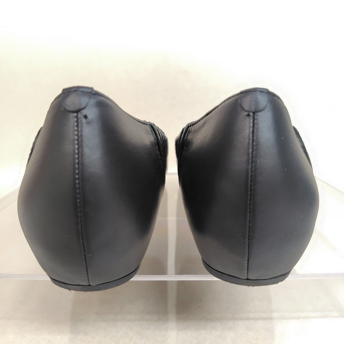 美品 ツモリチサトウォーク パンプス 23 5cm フラット 黒|Yahoo 美品 ツモリチサトウォーク パンプス 23 5cm フラット 黒|Yahoo