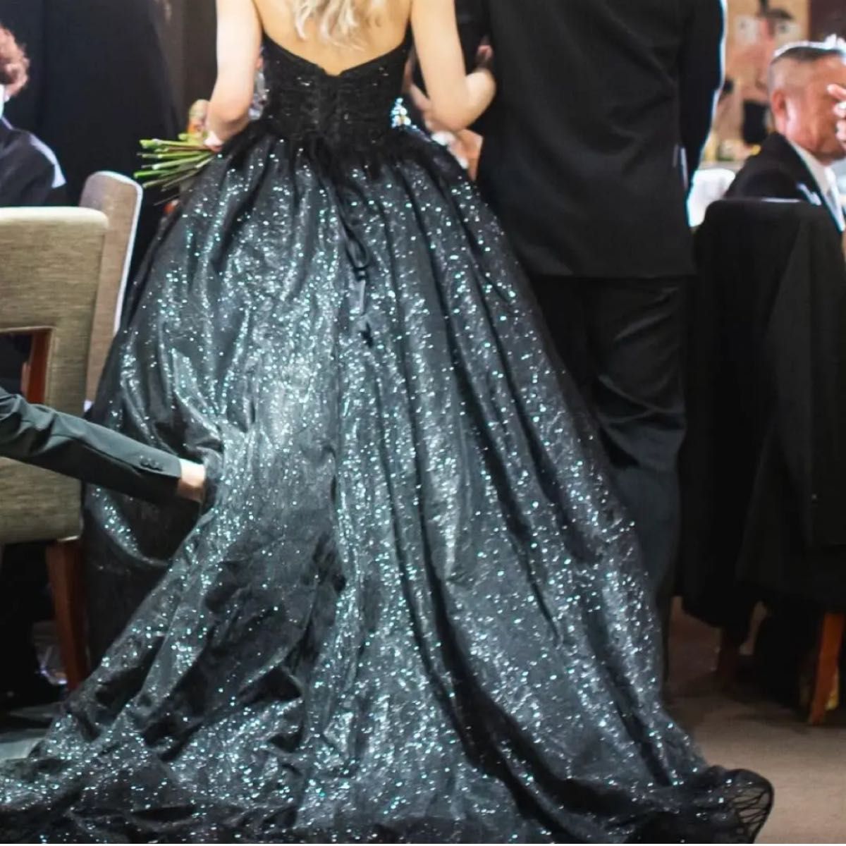 結婚式 ウェディングドレス ブラックドレス 二次会ドレス 黒 結婚式 ウェディングドレス ブラックドレス 二次会ドレス 黒