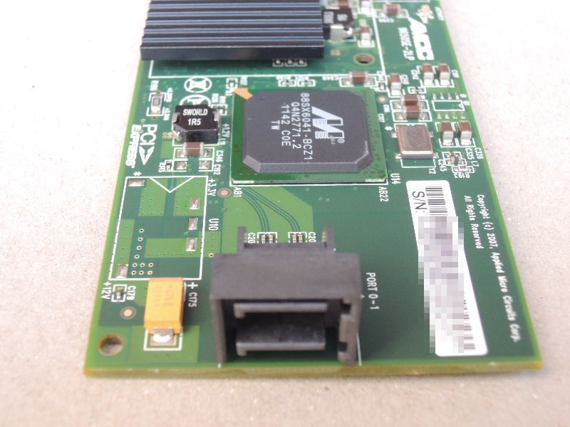 3ware 9650SE-2LP 2-Port SATAII RAID Controller (Raid0,1,Single Disk,JBOD対応) 動作画面有_画像4