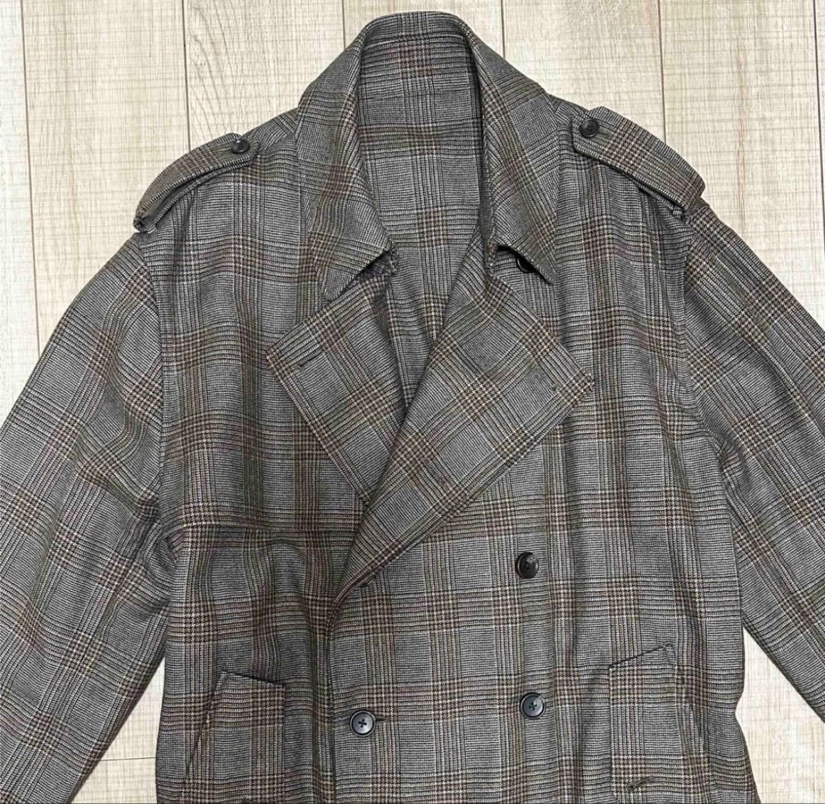 即完品】stein 21AW OVERSIZED OVERLAPED TRENCH COAT(Mサイズ 即完品】stein 21AW OVERSIZED OVERLAPED TRENCH COAT(Mサイズ