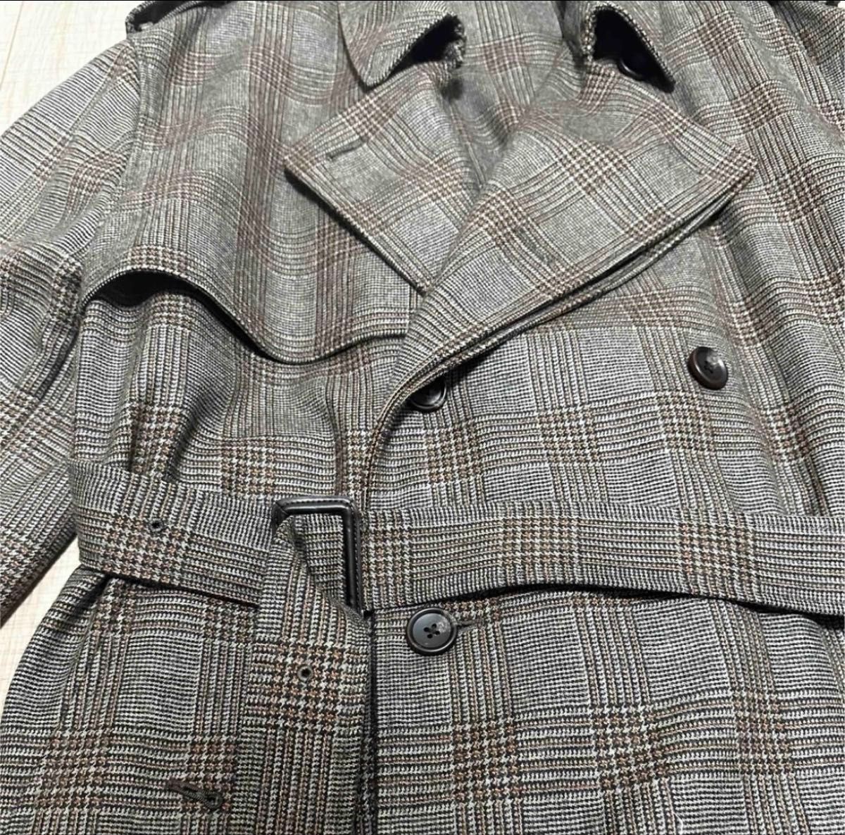 即完品】stein 21AW OVERSIZED OVERLAPED TRENCH COAT(Mサイズ 即完品】stein 21AW OVERSIZED OVERLAPED TRENCH COAT(Mサイズ