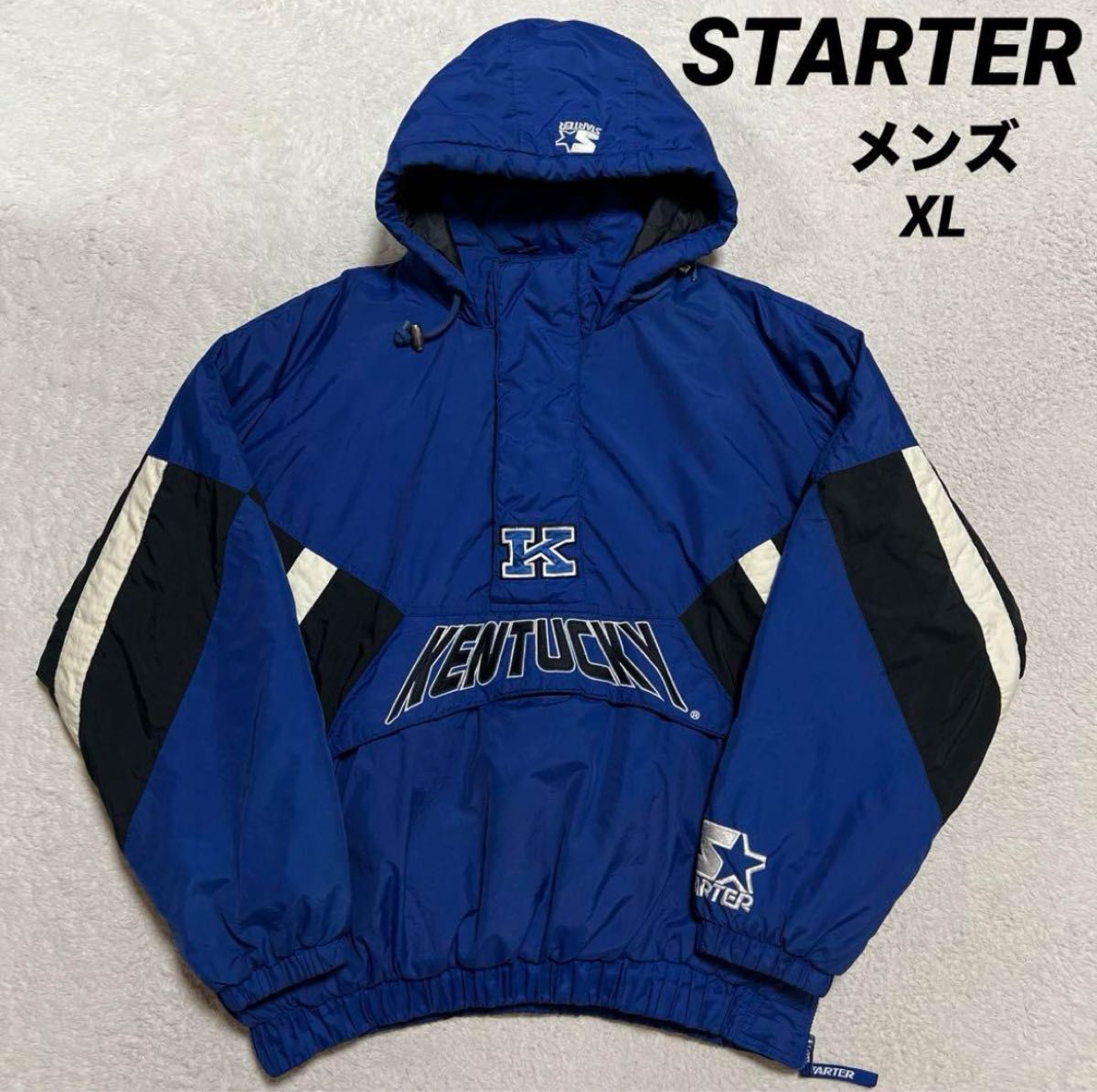 XL 90's STARTER ノースカロライナ ハーフジップ 中綿 XL 90's STARTER ノースカロライナ ハーフジップ 中綿