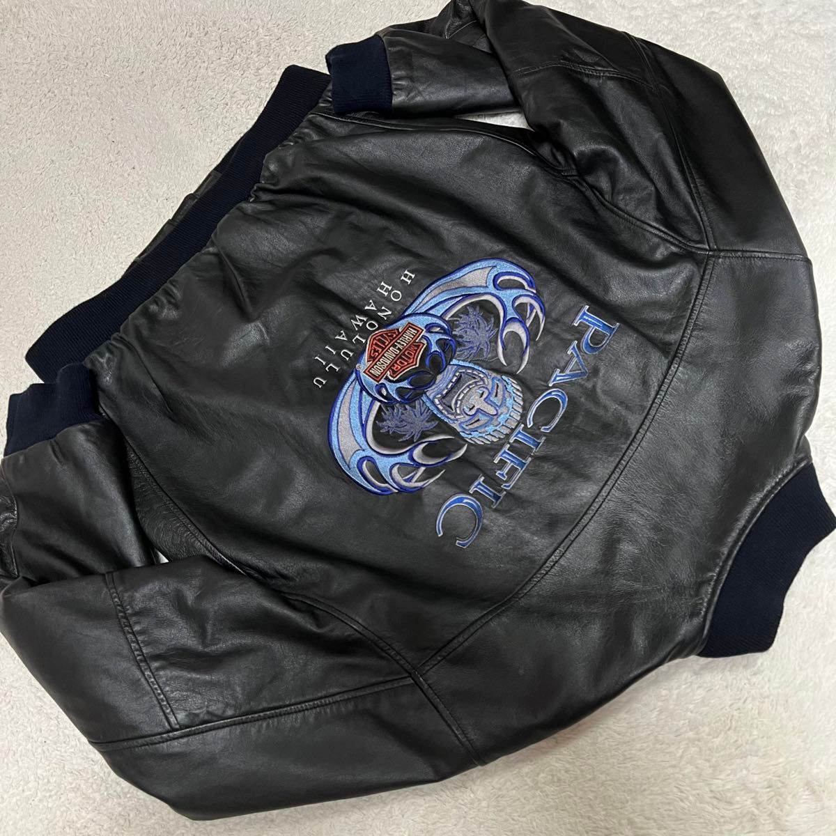HARLEY-DAVIDSON レザージャケット 中綿入り ブルゾン メンズL HARLEY-DAVIDSON レザージャケット 中綿入り ブルゾン メンズL