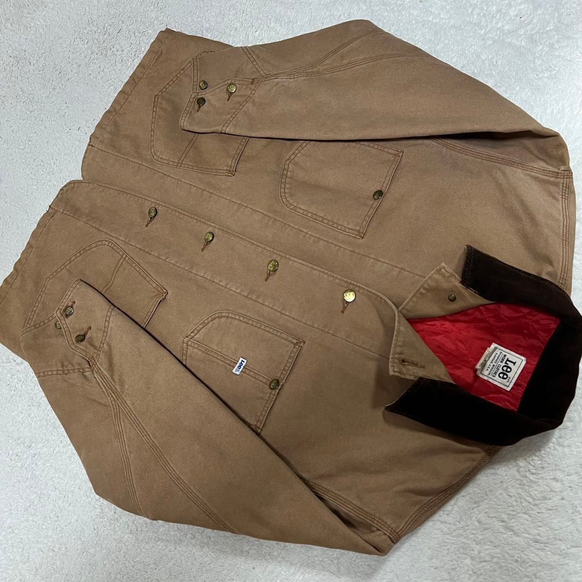 Lee WORK CLOTHES ダック地 カバーオール メンズ L|Yahoo Lee WORK CLOTHES ダック地 カバーオール メンズ L|Yahoo