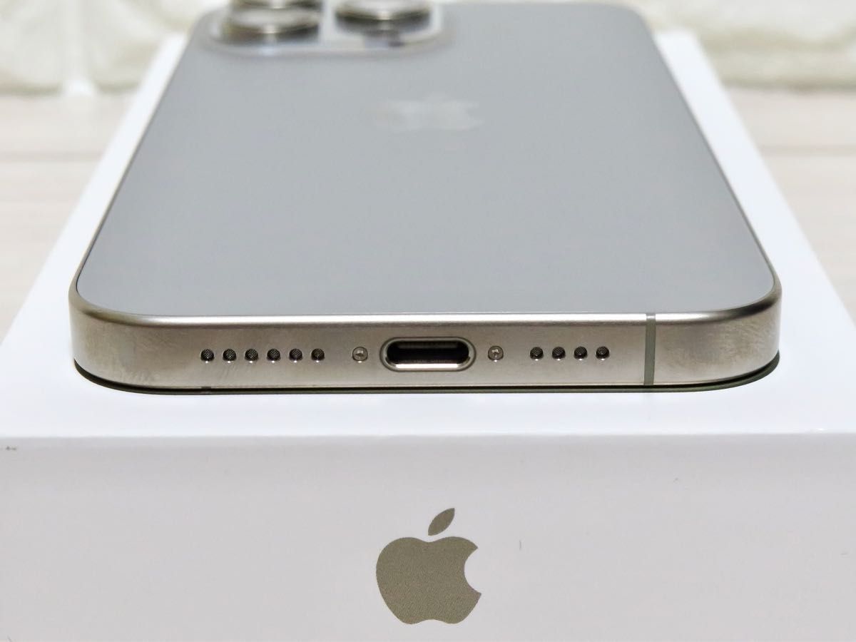 IPhone15 Pro Max 256GB ナチュラルチタニウム バッテリー100 IPhone15 Pro Max 256GB ナチュラルチタニウム バッテリー100