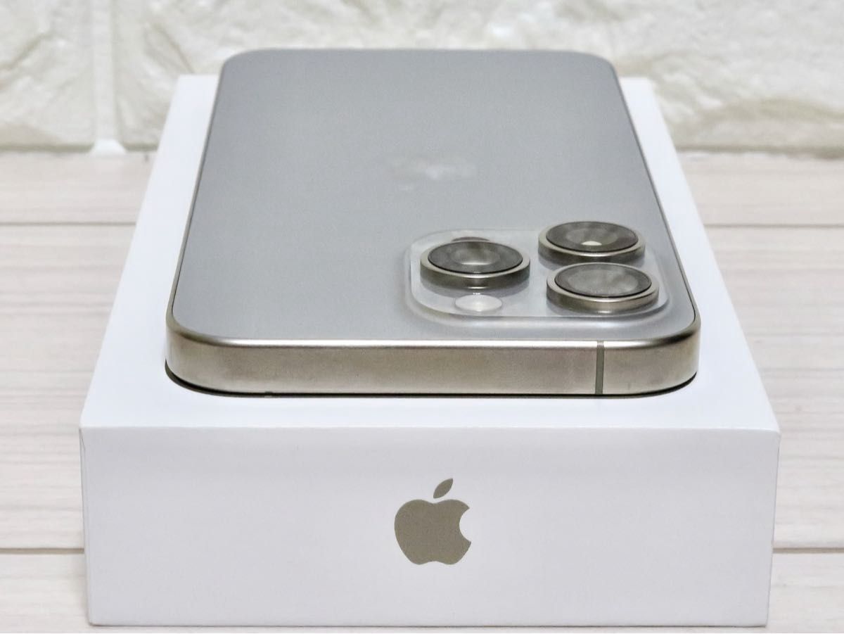 IPhone15 Pro Max 256GB ナチュラルチタニウム バッテリー100 IPhone15 Pro Max 256GB ナチュラルチタニウム バッテリー100