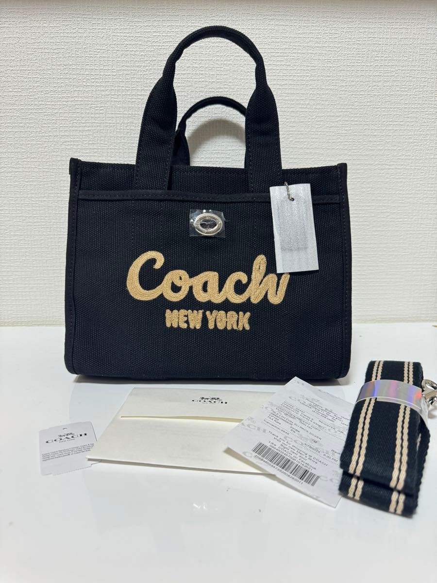 新品】未使用 コーチ coach カーゴ トートバッグ ショルダー 新品】未使用 コーチ coach カーゴ トートバッグ ショルダー