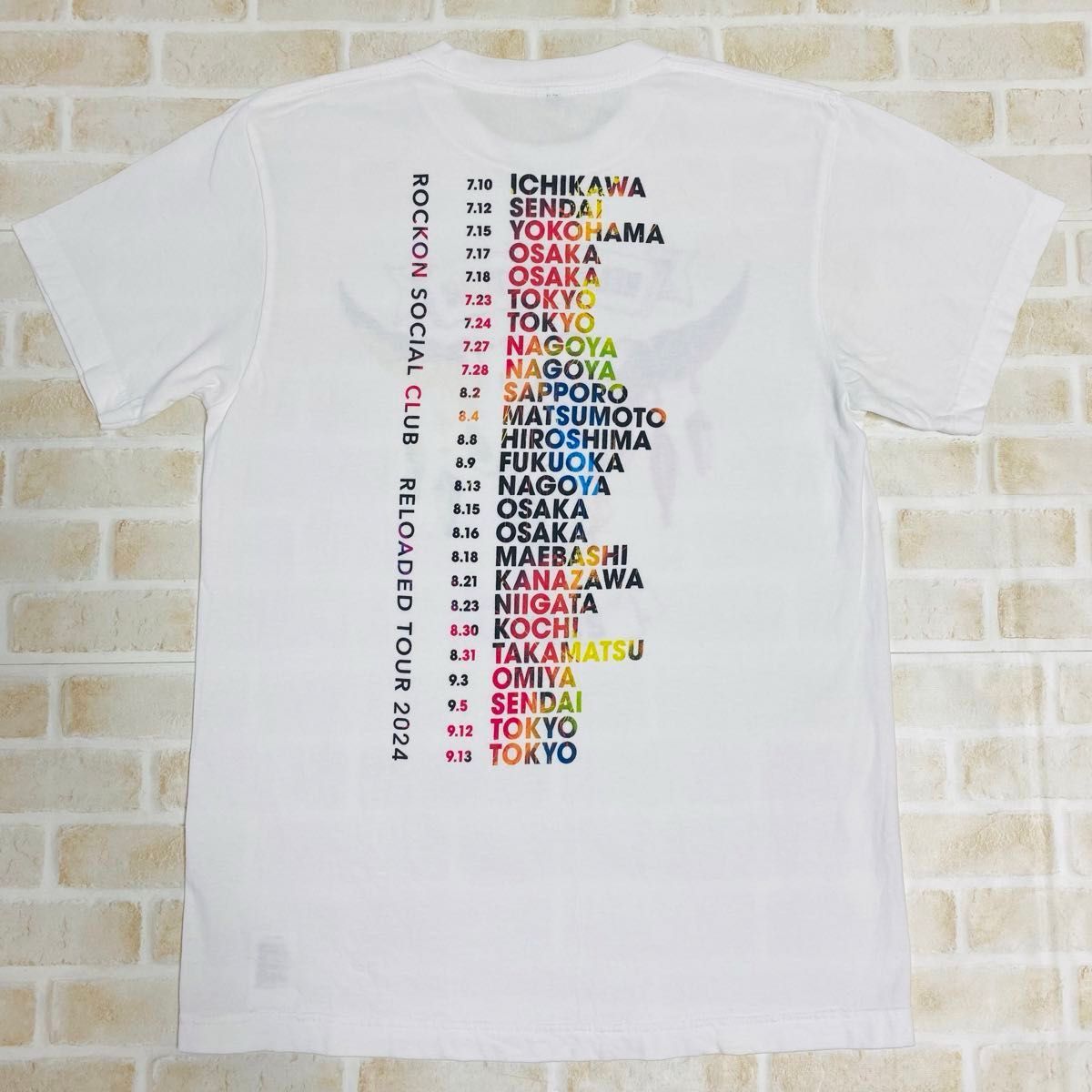 ロックオンソーシャルクラブ Rockon Social Club 2024ツアーT ロックオンソーシャルクラブ Rockon Social Club 2024ツアーT