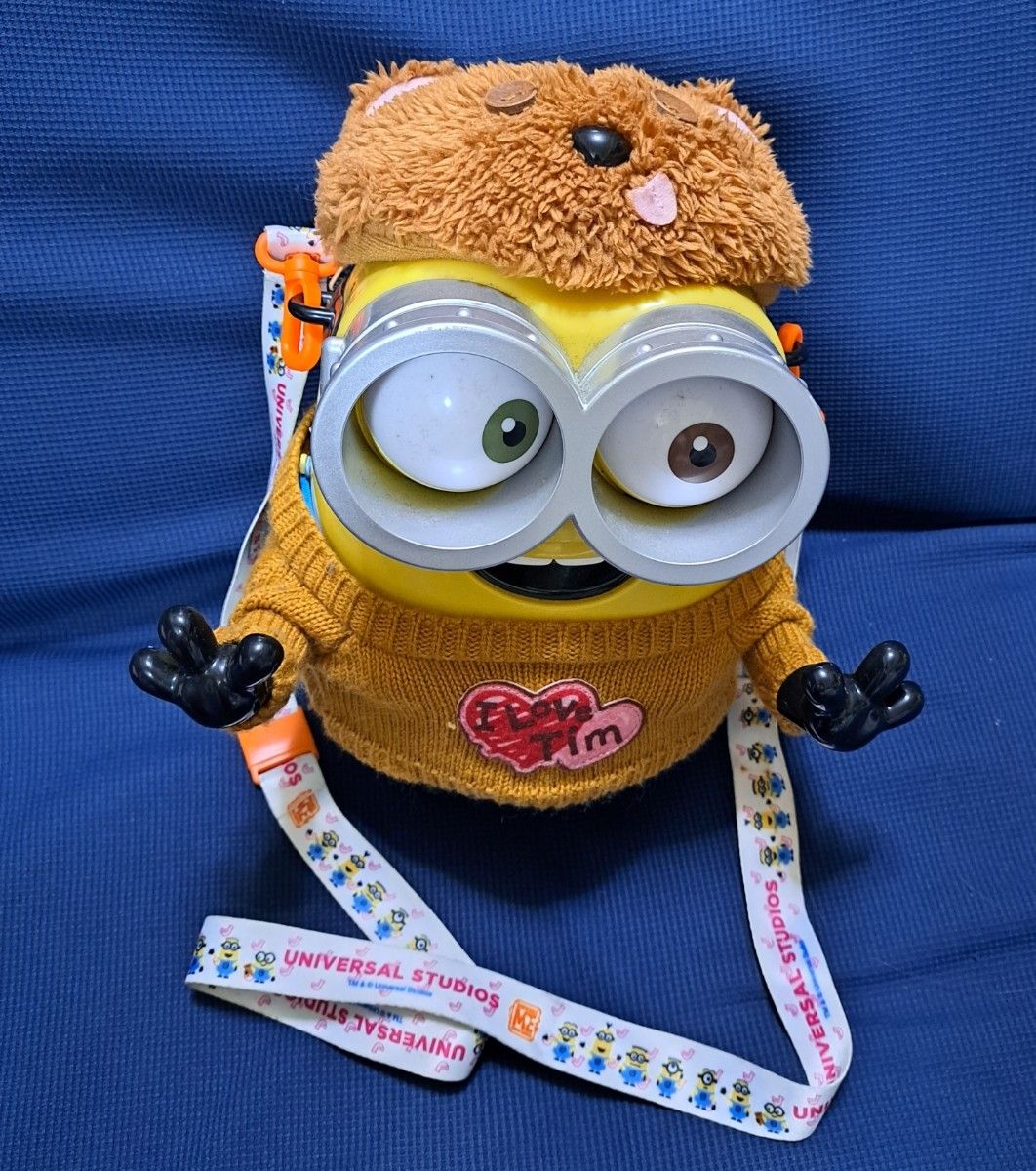 匿名配送 USJ限定 I Love Tim ボブ Bob ポップコーンバケツ 匿名配送 USJ限定 I Love Tim ボブ Bob ポップコーンバケツ