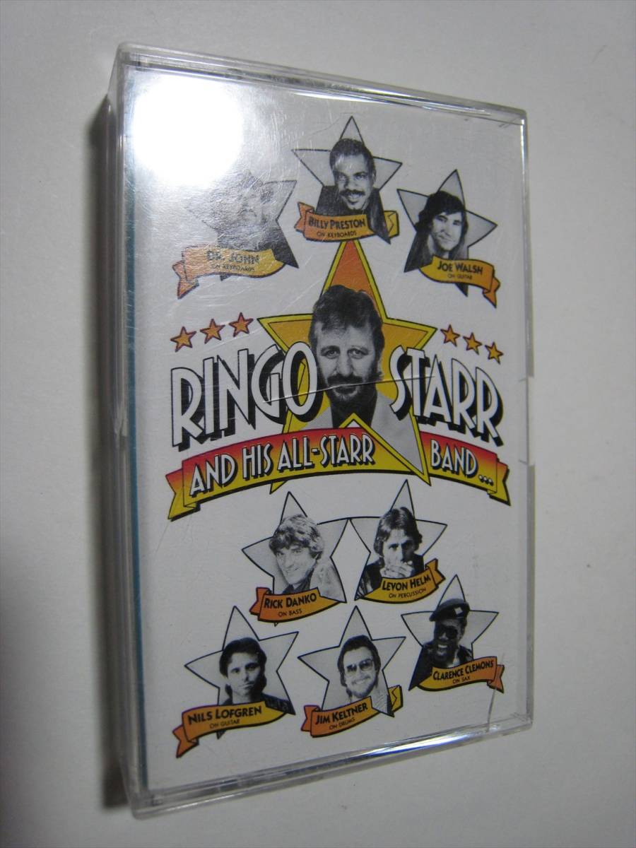 【カセットテープ】 RINGO STARR AND HIS ALL-STARR BAND US版 リンゴ・スター＆ヒズ・オール・スター・バンド_画像1